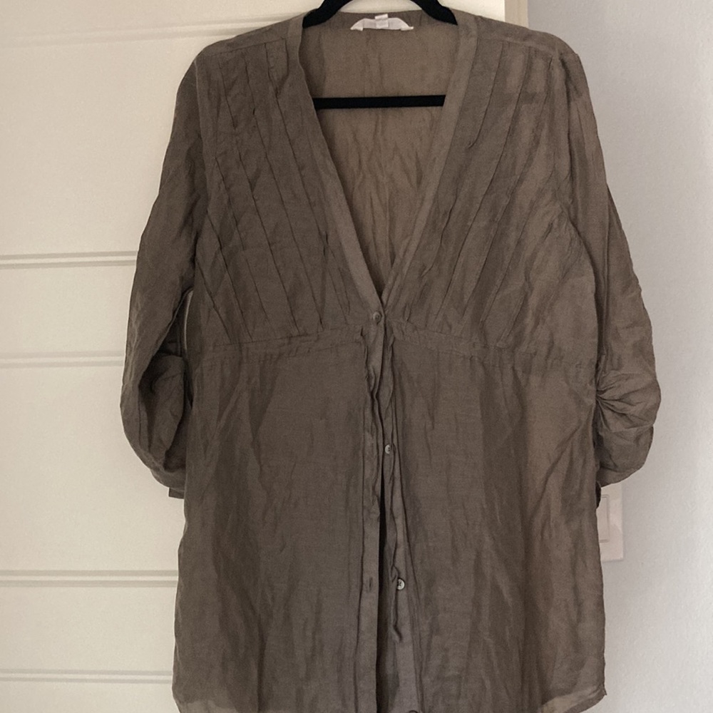 Athleta shirt -swim cover-up